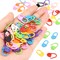 150pcs Assorted Colors Crochet Stitch Markers for Crocheting, Crochet Marker for Crocheting Knitting Yarn Crafts Weaving Locking Plastic Safety Pins Yarn Pins Knitting Supplies Accessories